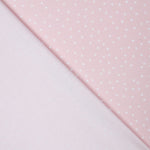 Piquê Bolinhas Fundo Rosa - Ribes y Casals