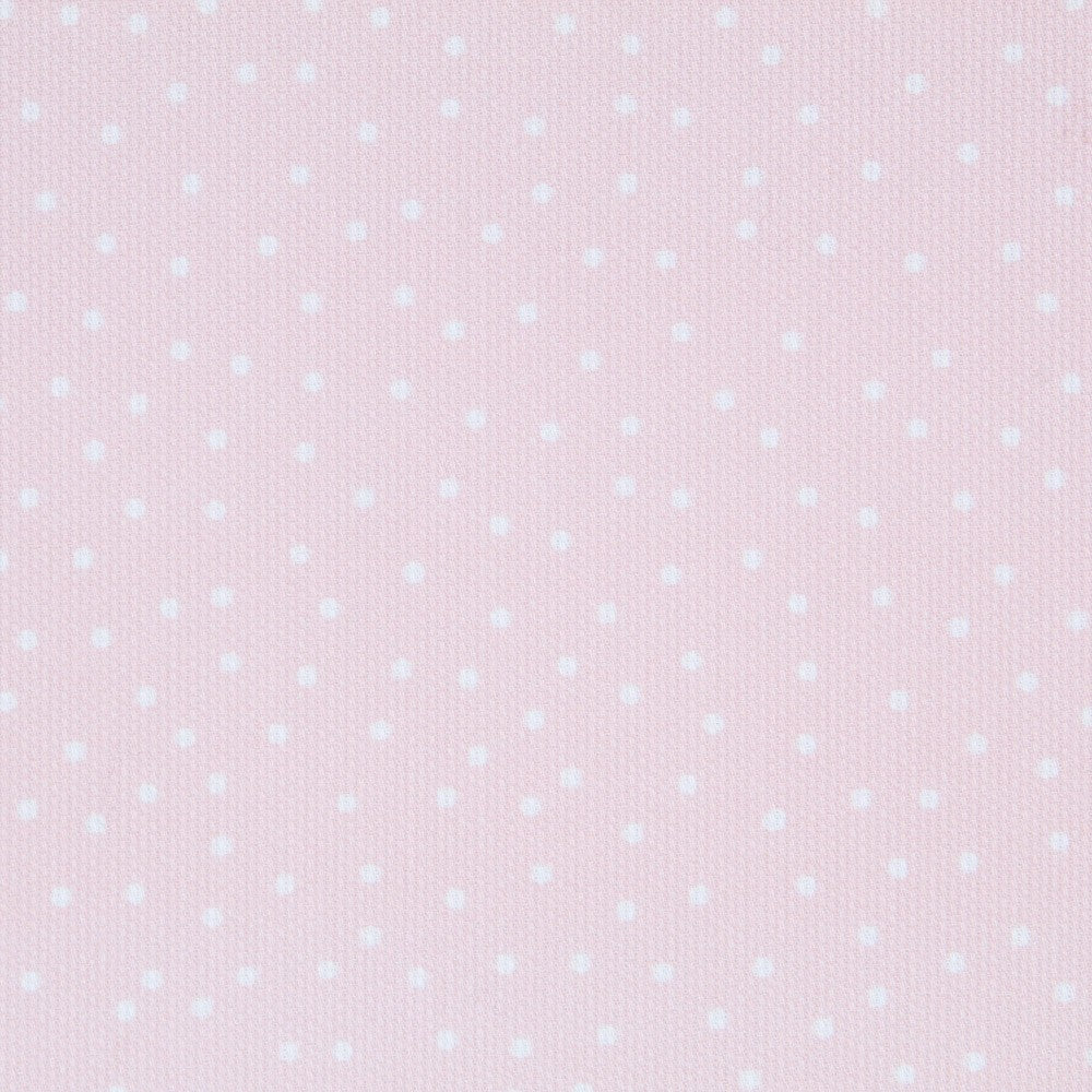 Piquê Bolinhas Fundo Rosa - Ribes y Casals