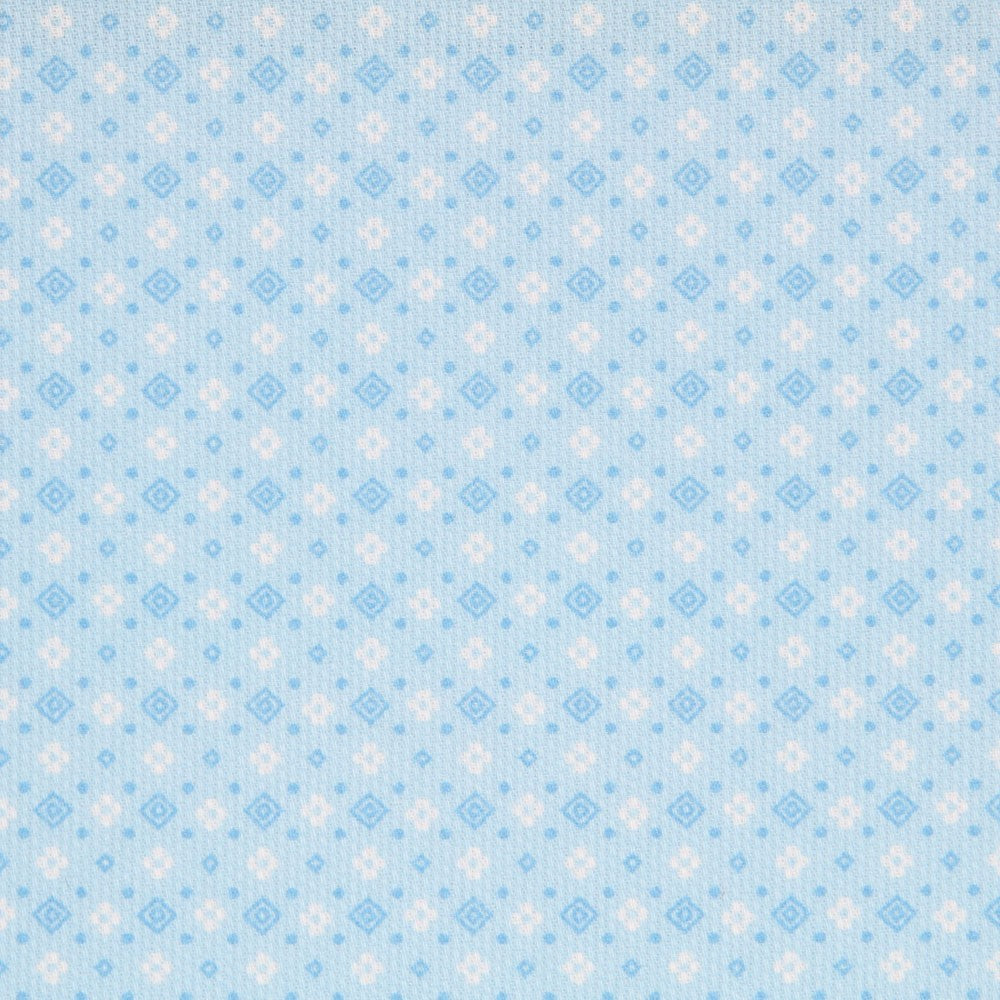 Piquê Mosaico Azul - Ribes y Casals