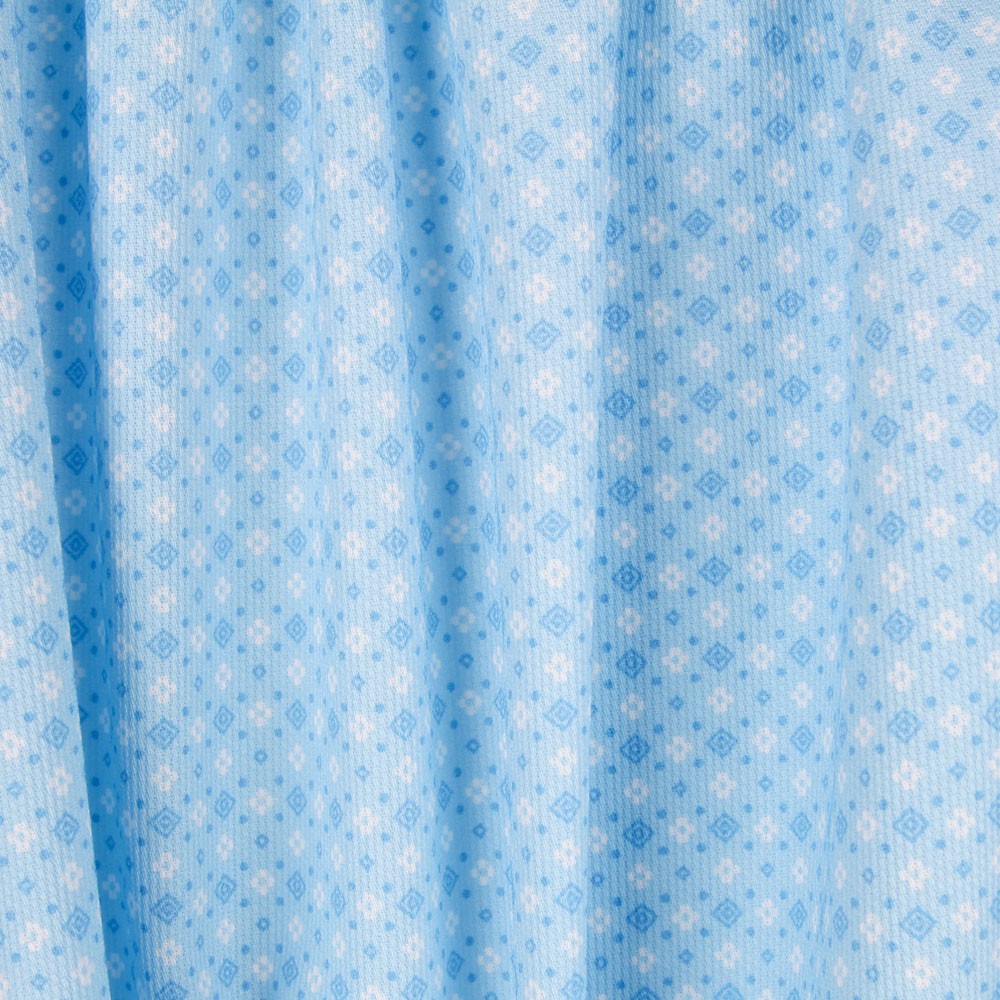 Piquê Mosaico Azul - Ribes y Casals