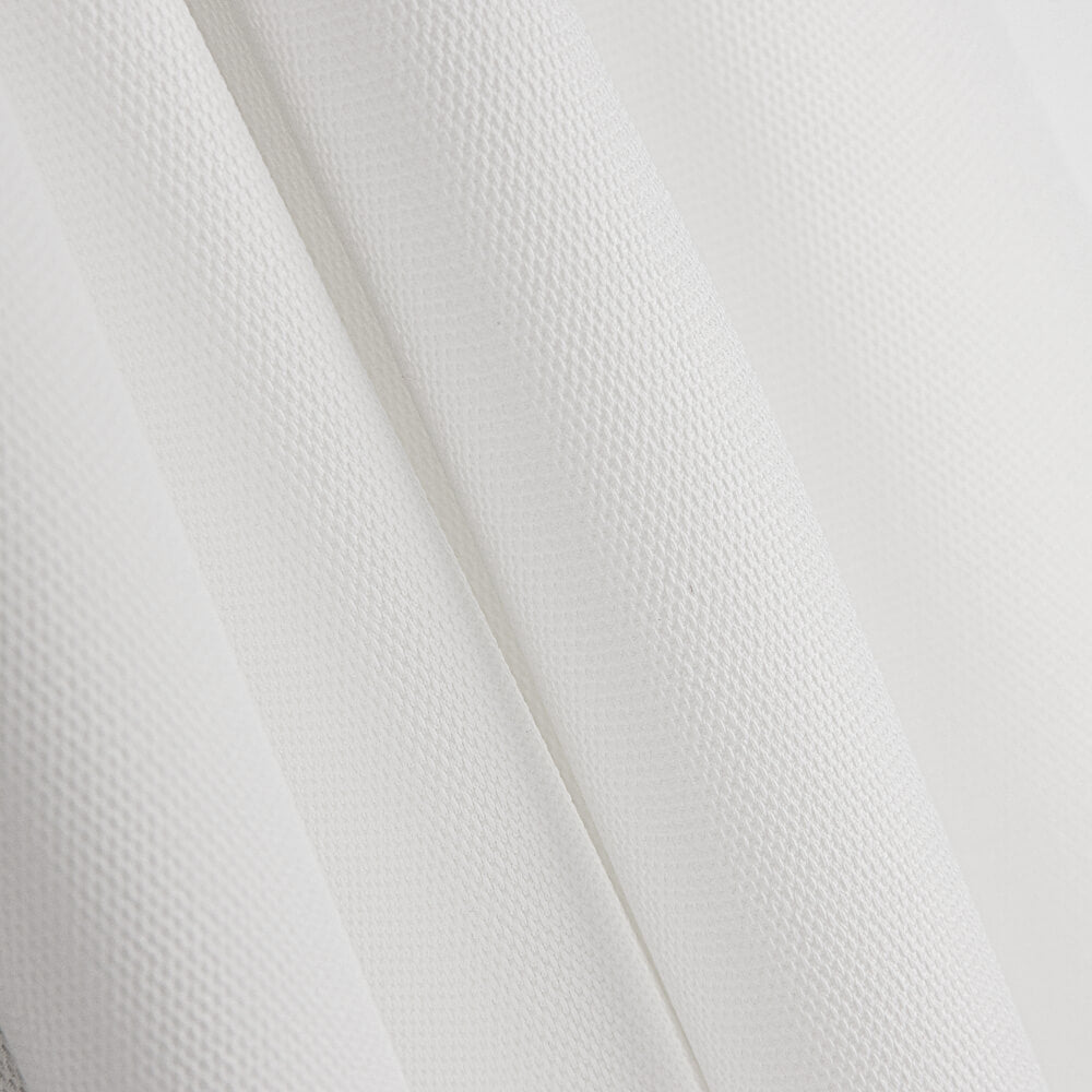 Piqué Poliéster Fino Blanco - Ribes y Casals