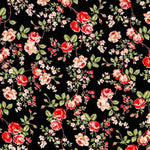 Tecido Stretch Preto - Ribes y Casals