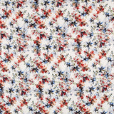 Tecido Elástano Floral Cru - Ribes y Casals