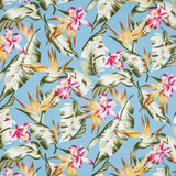 Tecido Spandex Tropical Azul - Ribes y Casals