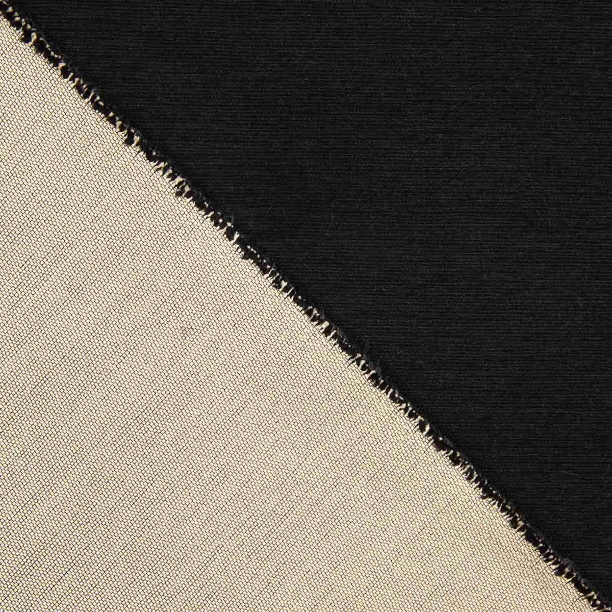 Plana Dupla Face Jacquard Preto - Ribes y Casals