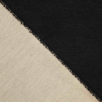 Plana Dupla Face Jacquard Preto - Ribes y Casals