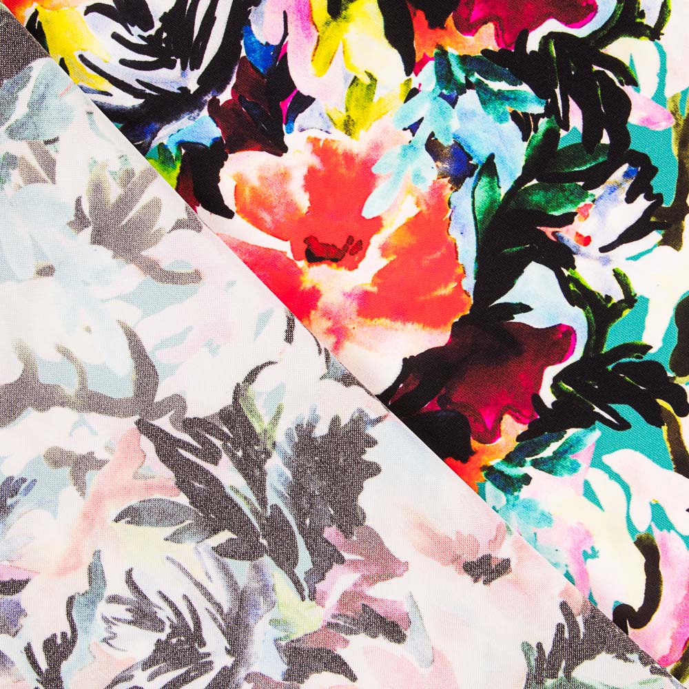 Retal Plana Poliéster Fina Trazos 75x140 cm - Ribes y Casals