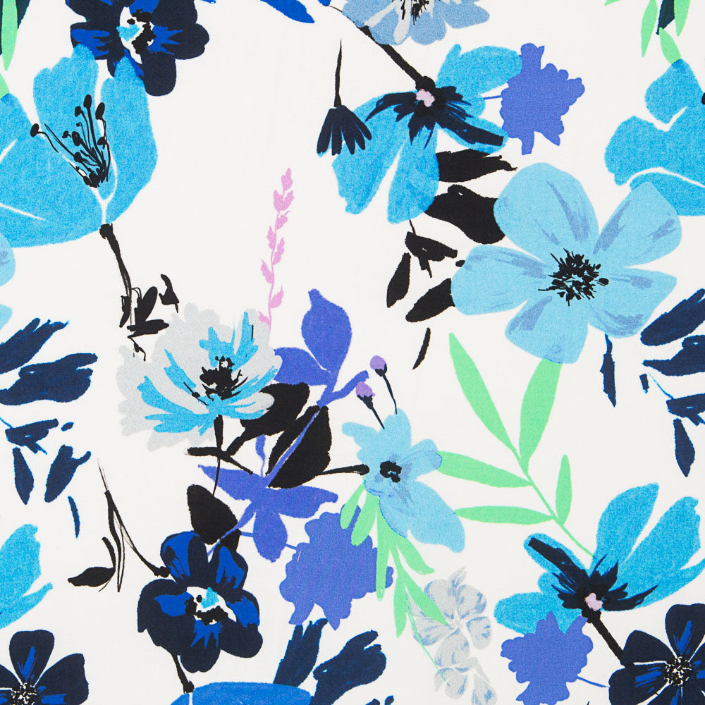 Burlington Azul Flores - Ribes y Casals