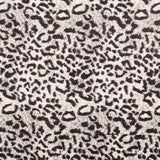 Cetim Poliéster Leopardo Cinzento - Ribes y Casals