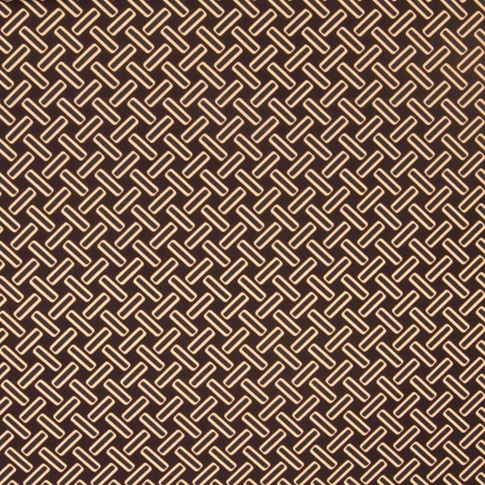 Poliéster Liso Cruz Castanho - Ribes y Casals