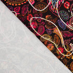 Liso Spandex Poliéster Caxemira Vermelho - Ribes y Casals