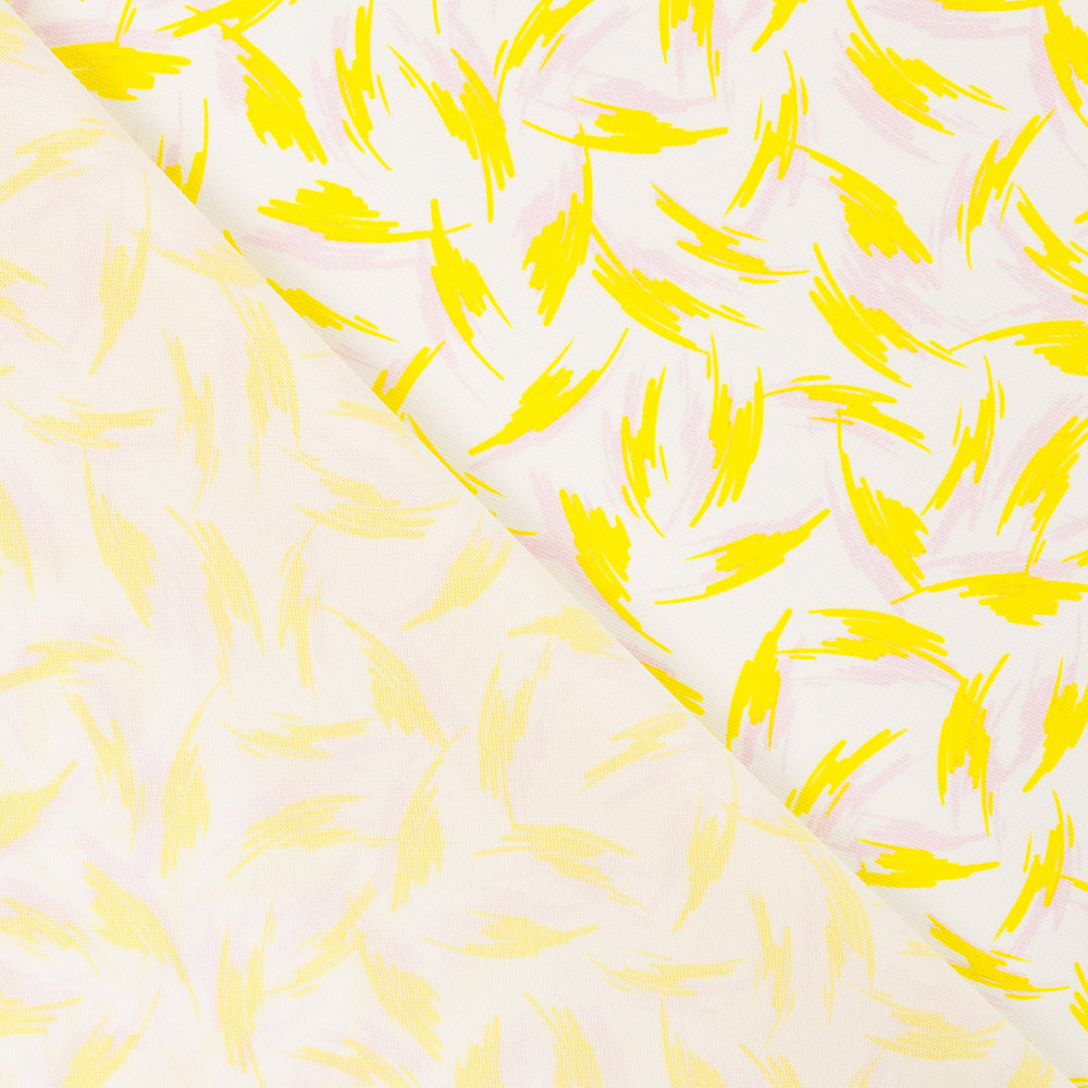 Plana Spandex Trazos Amarilla - Ribes y Casals