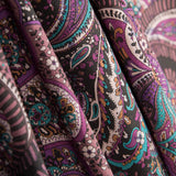 Poliéster Liso Spandex Viscose Caxemira Buganvília - Ribes y Casals