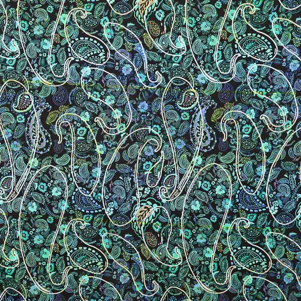 Plana Spandex Viscose Caxemira Canard - Ribes y Casals