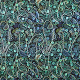 Plana Spandex Viscose Caxemira Canard - Ribes y Casals