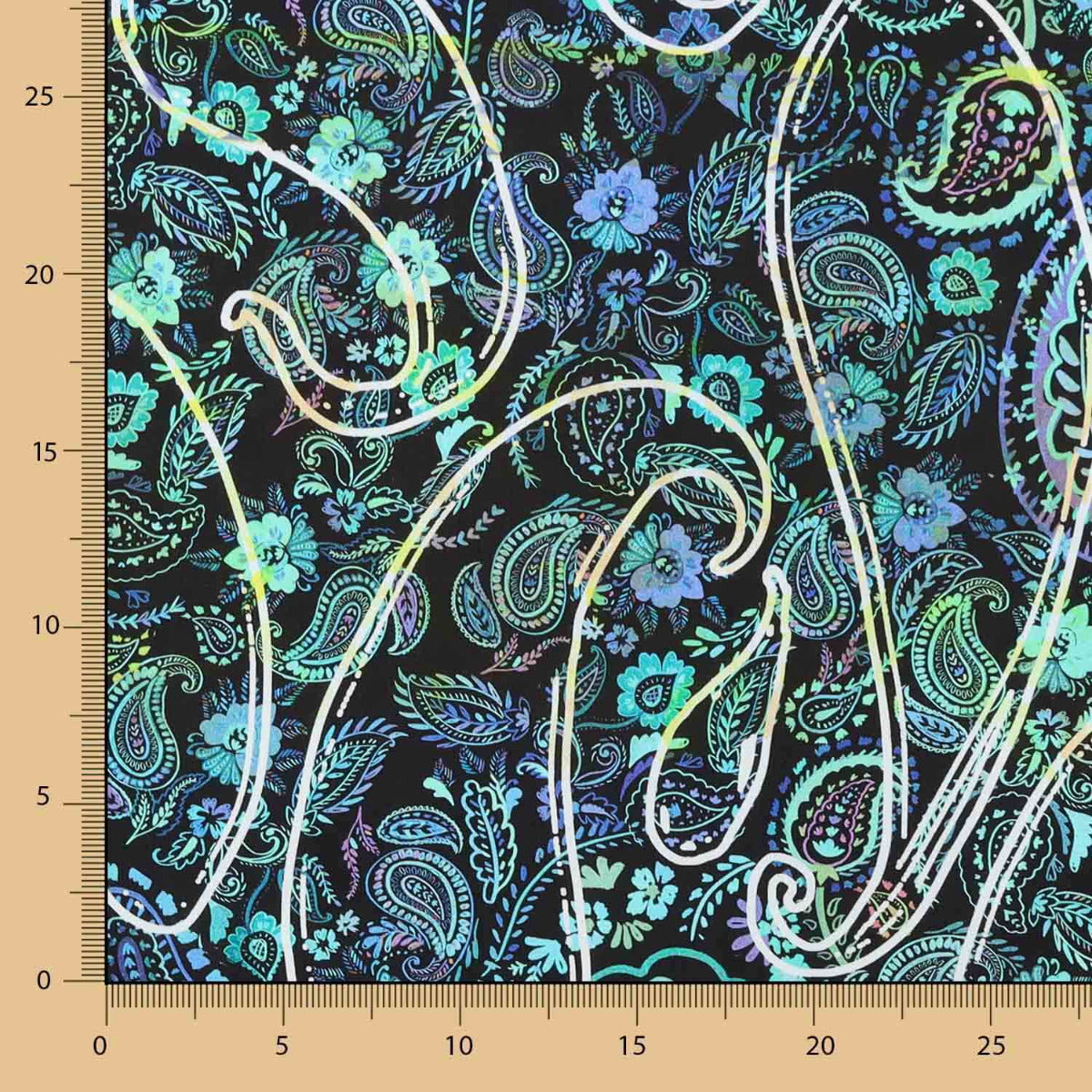 Plana Spandex Viscose Caxemira Canard - Ribes y Casals