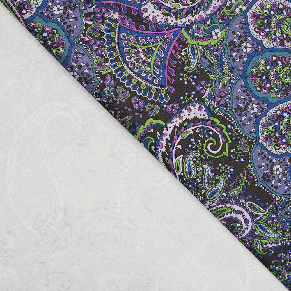 Poliéster Liso Spandex Viscose Cexemira Púrpura - Ribes y Casals