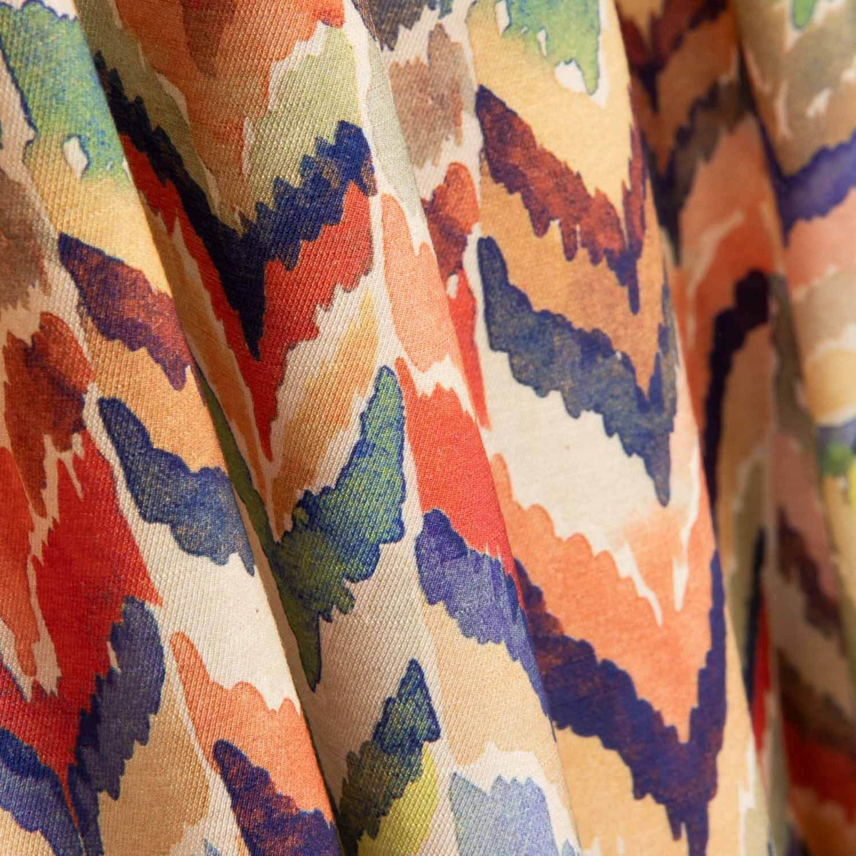 Retal Viscosa Zigzag Acuarela 160x145 cms - Ribes y Casals