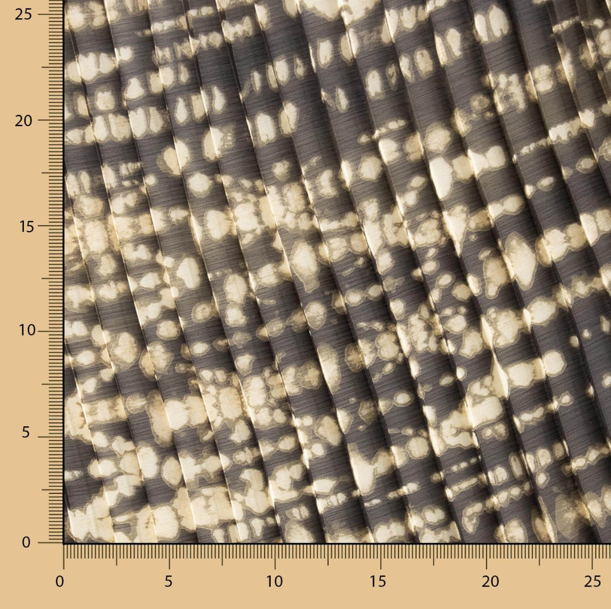 Bambula Gaze Plissada Étnica Degradé - Ribes y Casals