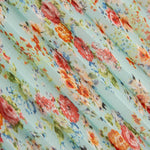 Bambula Gaze Plissada Primavaera Água - Ribes y Casals