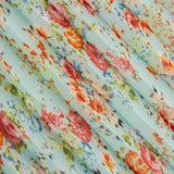 Bambula Gaze Plissada Primavaera Água - Ribes y Casals