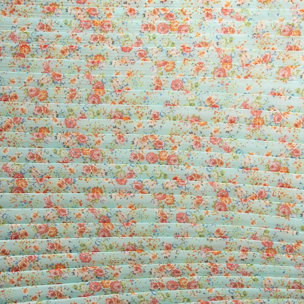 Bambula Gaze Plissada Primavaera Água - Ribes y Casals