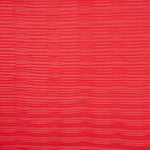 Retal Plisado Gasa Poliéster Roja 50x140 cm - Ribes y Casals