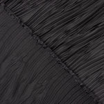 Plissado Cetim Poliéster Preto - Ribes y Casals