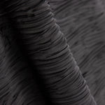 Plissado Cetim Poliéster Preto - Ribes y Casals