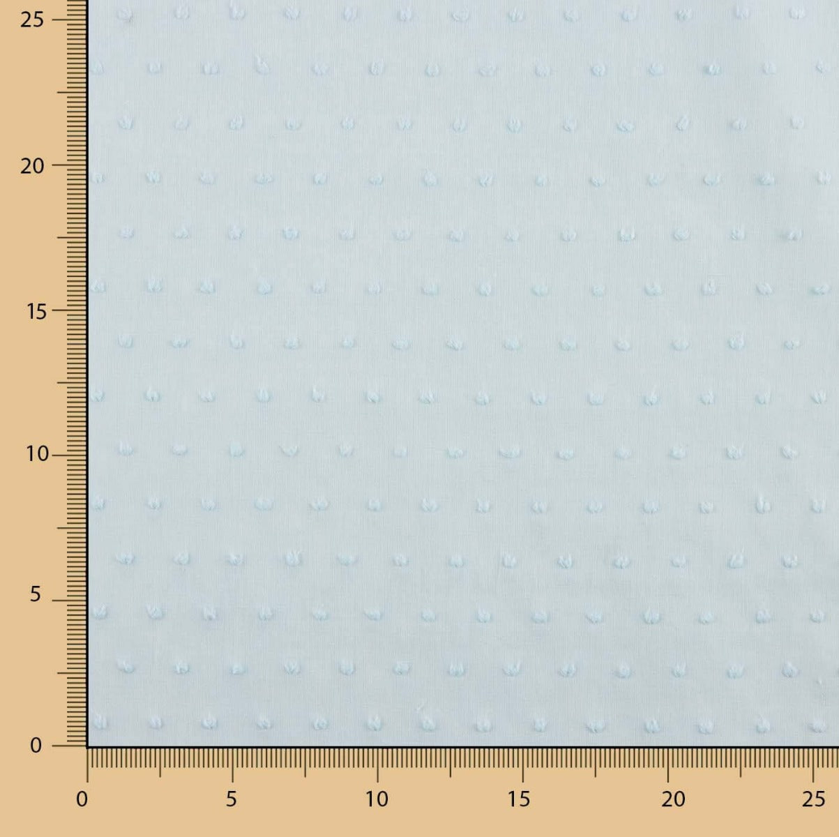 Plumeti Algodão Azul Celeste - Ribes y Casals