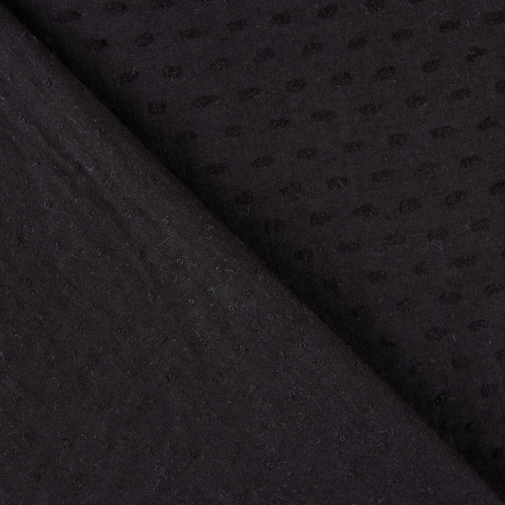 Plumeti Algodão Preto - Ribes y Casals