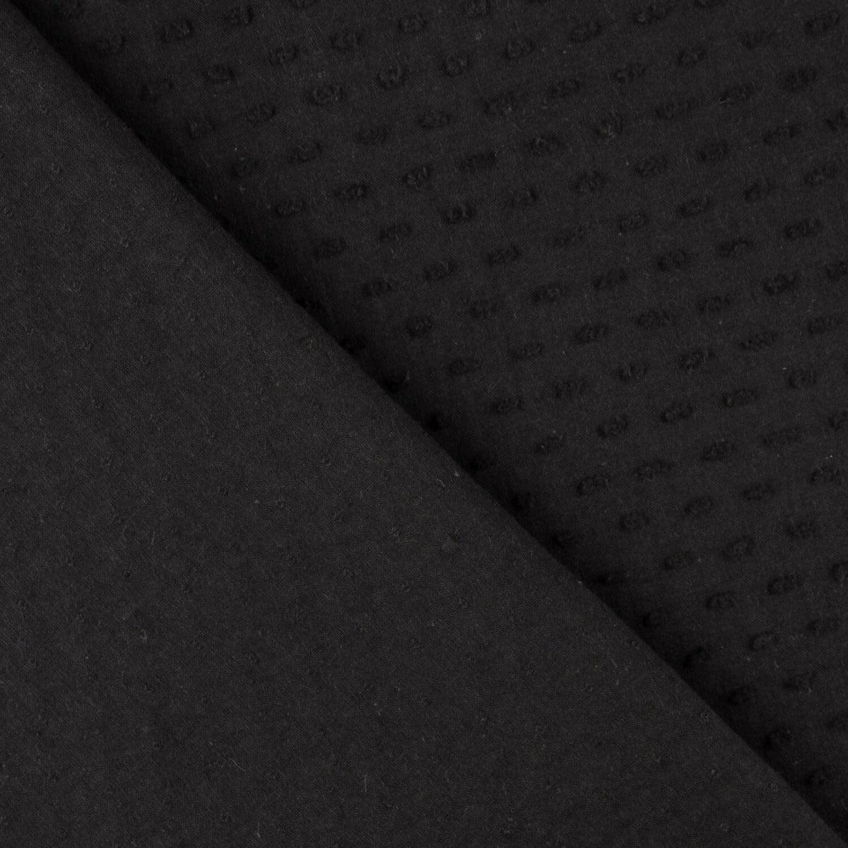 Plumeti Soft Cotton Preto - Ribes y Casals