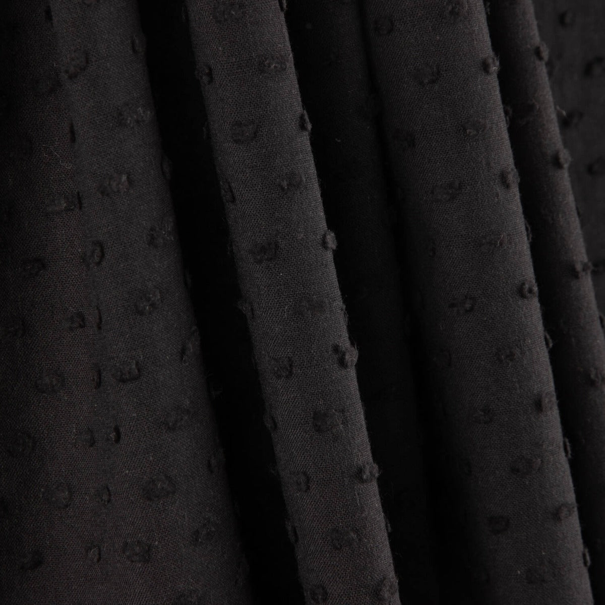 Plumeti Soft Cotton Preto - Ribes y Casals