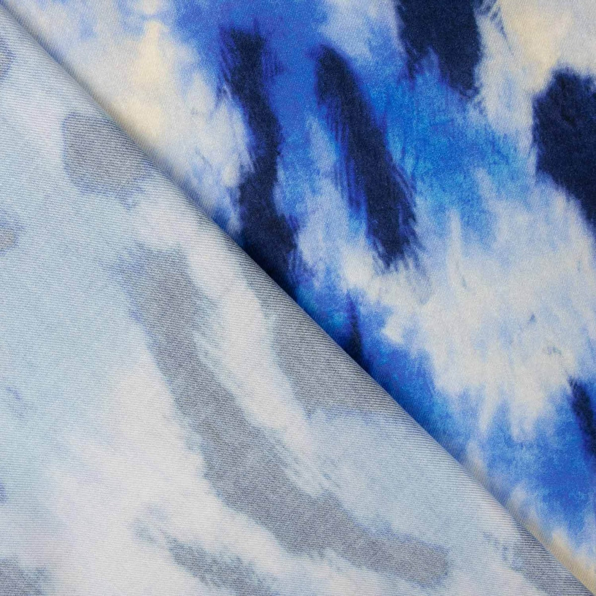 Viscose Ondas Índigo - Ribes y Casals