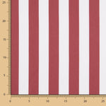 Plana Poliéster Listrada Vermelha - Ribes y Casals