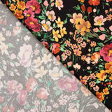 Retal Viscosa Noche en Flor 140x140 cms - Ribes y Casals