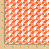 Couro Sintético 3D Laranja - Ribes y Casals