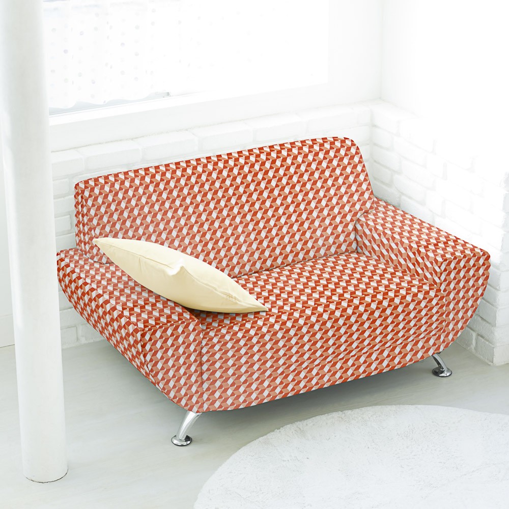 Couro Sintético 3D Laranja - Ribes y Casals