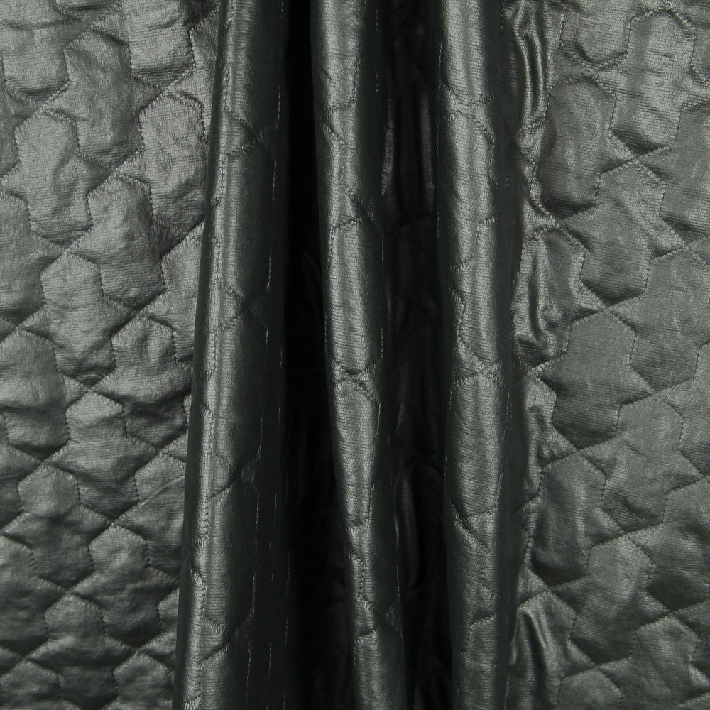 Couro Sintético Almofadado Verde Geo - Ribes y Casals