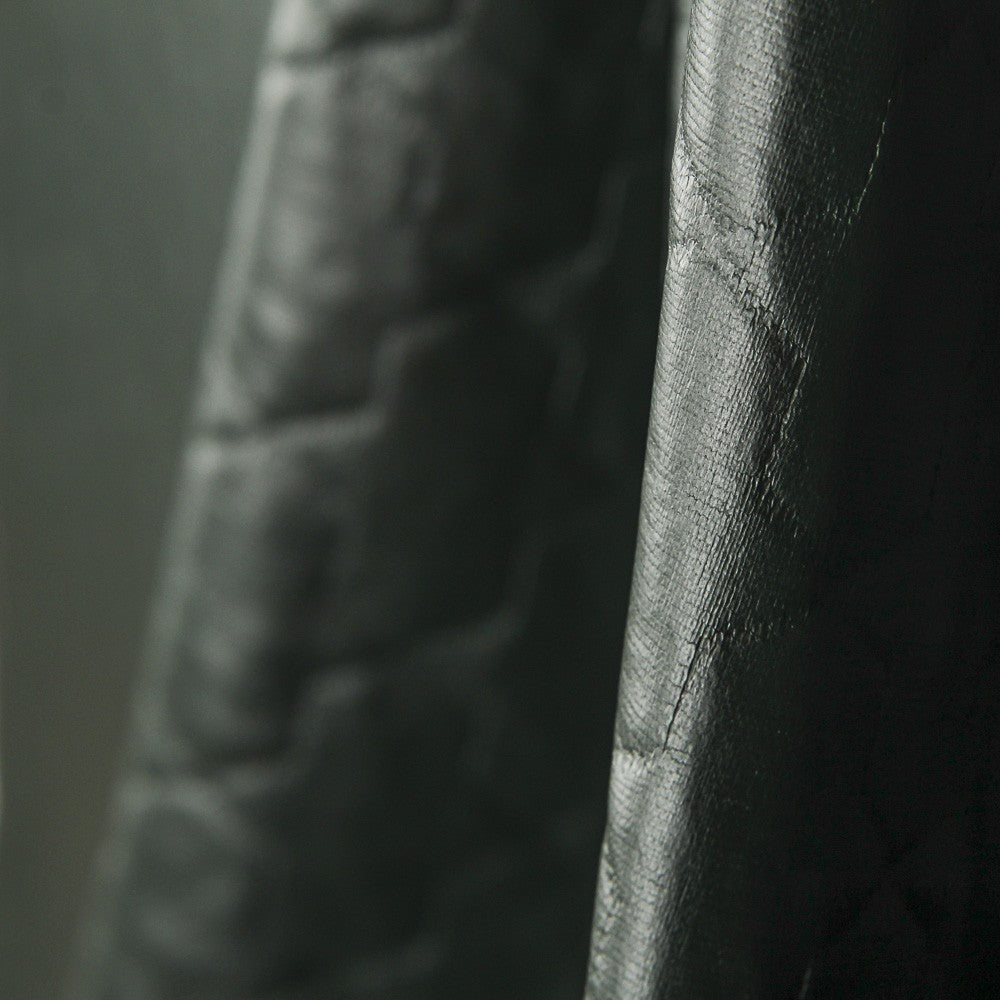 Couro Sintético Almofadado Verde Geo - Ribes y Casals