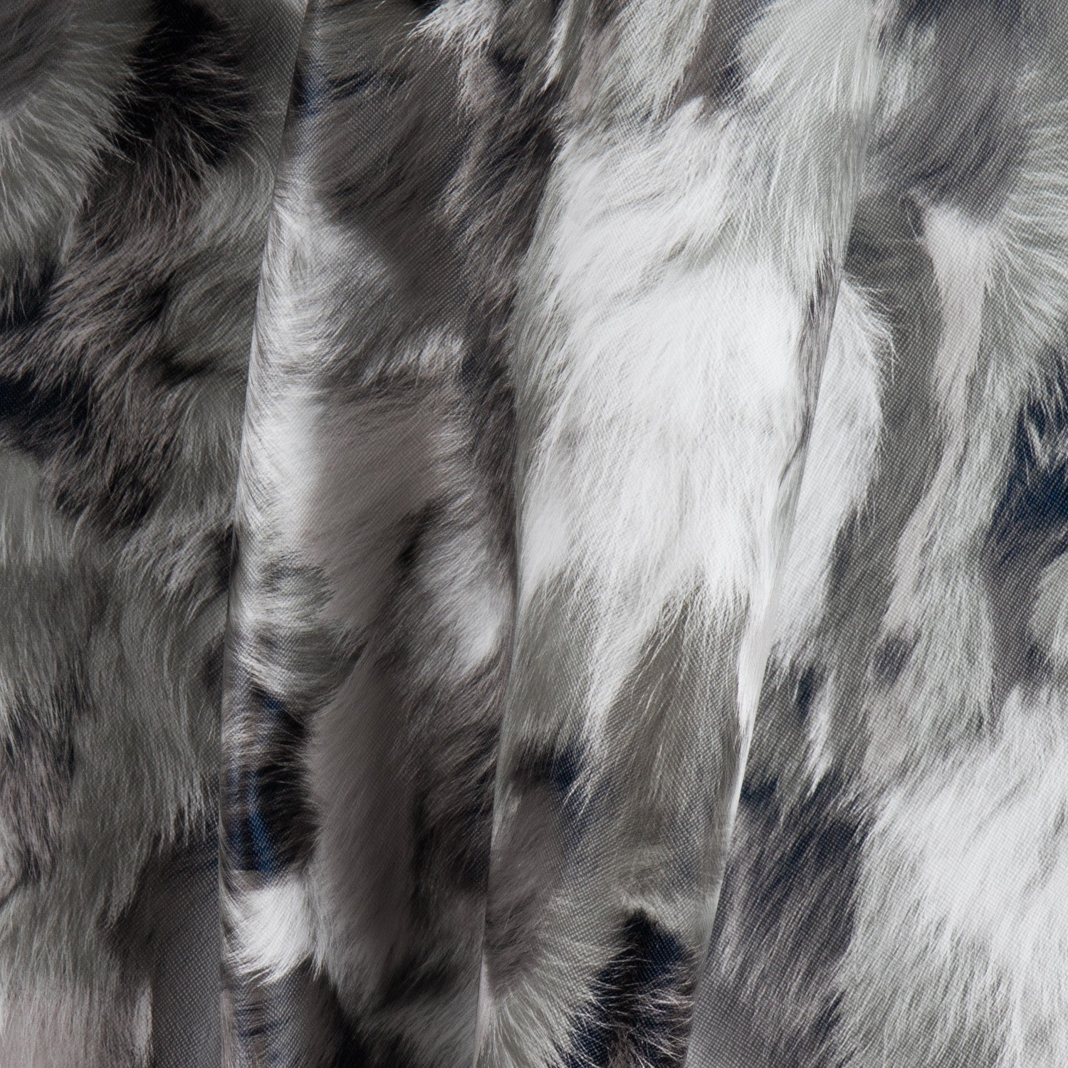 Couro Sintético Animal Print Cinza - Ribes y Casals