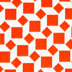 Couro Sintético Cubos Laranja - Ribes y Casals