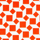 Couro Sintético Cubos Laranja - Ribes y Casals