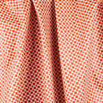 Couro Sintético Cubos Laranja - Ribes y Casals