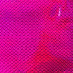 Couro Sintético Escamas Fucsia - Ribes y Casals