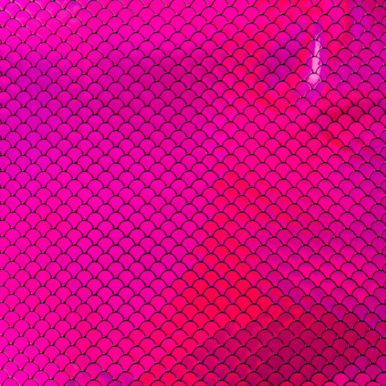 Couro Sintético Escamas Fucsia - Ribes y Casals