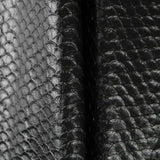 Couro Sintético Escamas Preto - Ribes y Casals