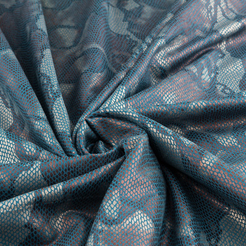 Malha Laminada Snake Canard - Ribes y Casals