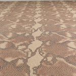 Malha Laminada Snake Caqui - Ribes y Casals