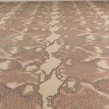 Malha Laminada Snake Caqui - Ribes y Casals